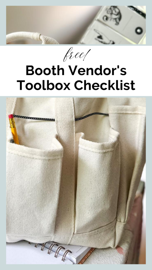 booth vendor's toolbox checklist